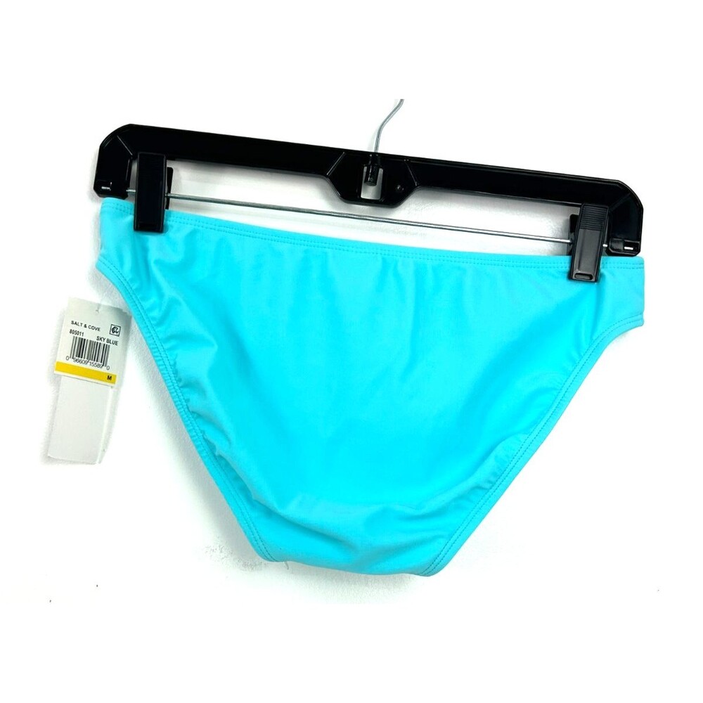New Salt + Cove Womens Aqua Sea‎ Hipster Bikini Bottoms Size M 1049H3 - Picture 7 of 10
